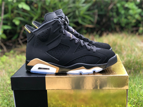 Pure original correct version_ a j 6 _DMP_ RETRO black gold color color_ the item number_ CT4594-007_ full code shipment 40.5--46-71917ee0
